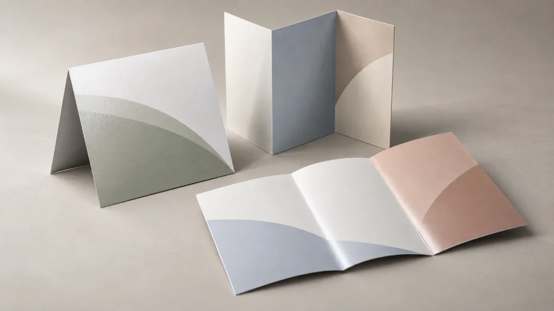 Restaurant menu printed on high-quality paper with a smooth finish, proofed before printing.