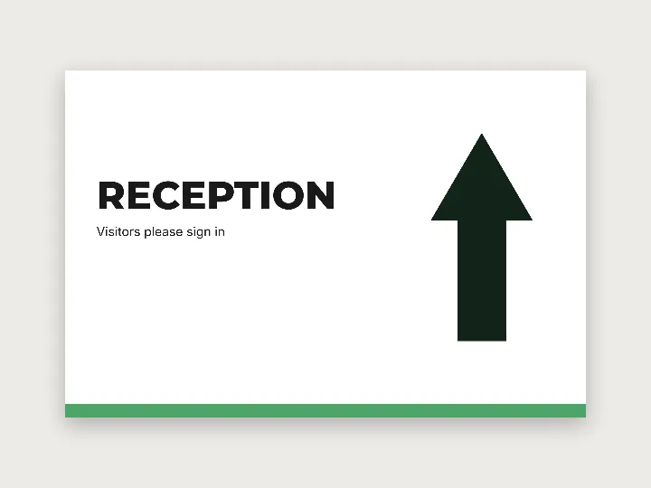 Design template: straight ahead