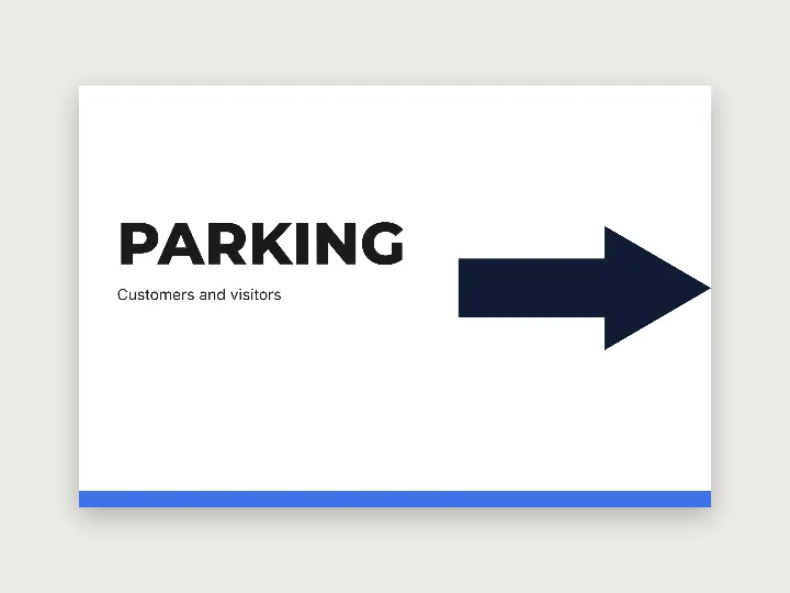 Design template: parking
