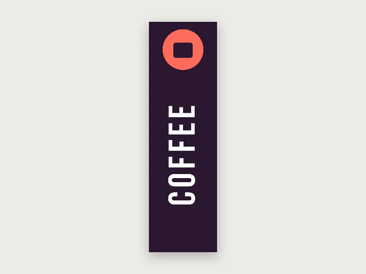 Flags template: coffee