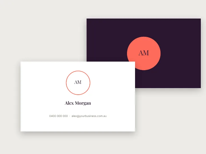 Template: monogram