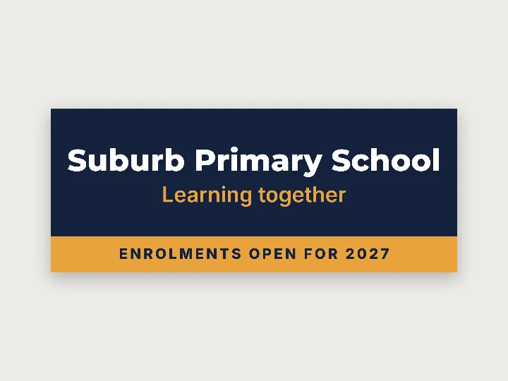 Table throw template: school or enrolments