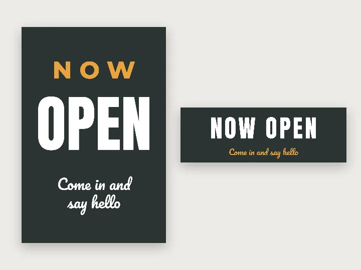 Window and glass decals template: now open